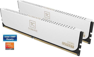 TeamGroup T-Create Expert 32GB DDR5 RAM with 2 Modules (2x16GB) and 6000 Speed for Desktop