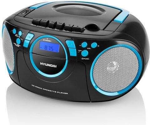 Hyundai Trc788au3bbl Hyundai Tragbares Radio-CD-Spieler mit Radio USB Bluetooth Schwarz