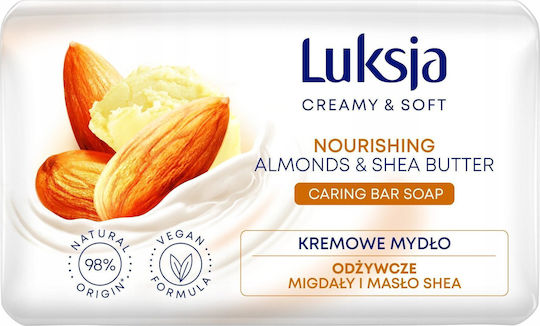 Hand Body Soap Luksja Almonds Shea Butter 90g