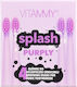 Vitammy Splash Th1811-4 Purply Toothbrush Set 4 Refills Purple