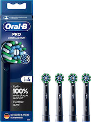 Четки за зъбна четка Oral-b Pro Cross Action Black Eb50brx-4 Bk