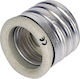 VK Lighting Socket Adapter from E40 to E27 in White color 20081-143639