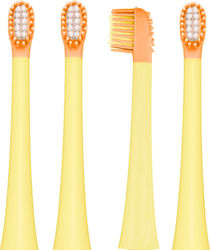 Vitammy Tip Sonic Toothbrush Dino Yellow 4 Pcs