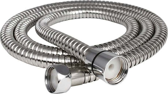 Hydroland Duschschlauch Spirale Kunststoff 150cm Silber