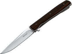 Boker Boker Plus Urban Trapper Cocobolo Μαχαίρι Γκρι με Λάμα από Ατσάλι σε Θήκη