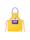 ChefClub Kids Apron Yellow