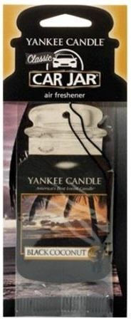 Yankee Candle Lufterfrischer Auto Schwarz / Kokosnuss 1Stück