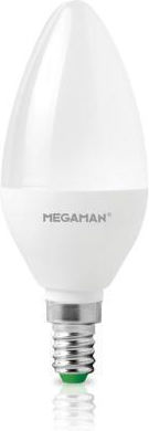 Megaman LED Bulb 5W for Socket E14 and Shape C37 Warm White 470lm Dimmable