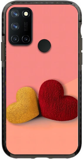 Double Heart Θήκη Κινητού 91863 Σχέδιο Πολύχρωμη Realme 7i