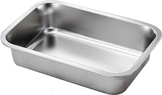 Βιομάρ Inox Ταψί από Ανοξείδωτο Ατσάλι 38.5x27.5cm