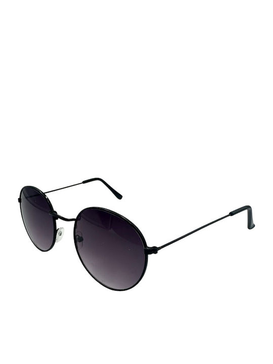 V-store Unisex Sunglasses with Black Metal Frame and Black Gradient Lens 10068-02