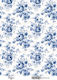 Maja's Memories Hârtie de orez Decoupage Blue