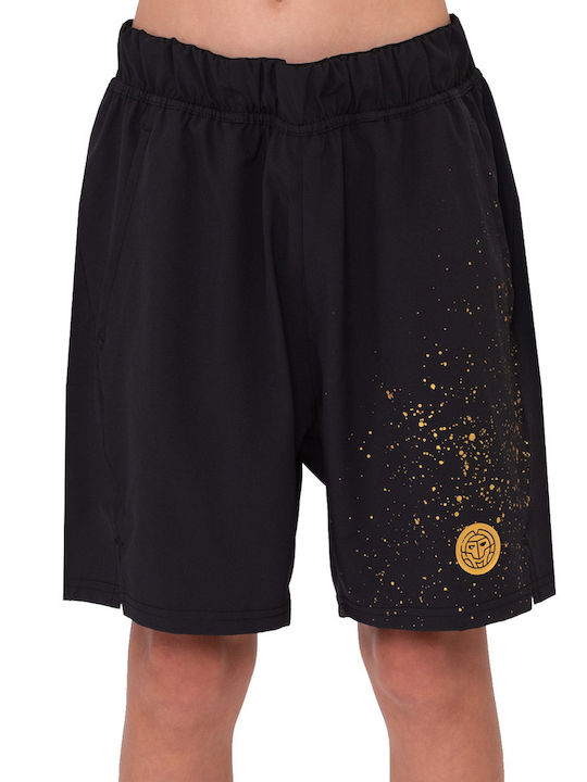 Kids' Shorts/Bermudas Fabric Black / Gold