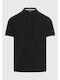 Funky Buddha Men's Short Sleeve Blouse Black