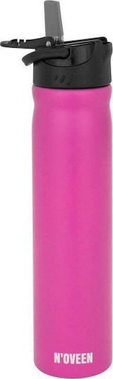 N'Oveen Bottle Thermos Stainless Steel BPA Free 730ml Product weight with Straw