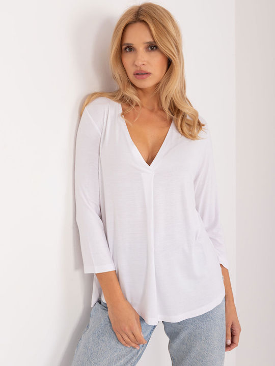 Sublevel Damen Bluse White