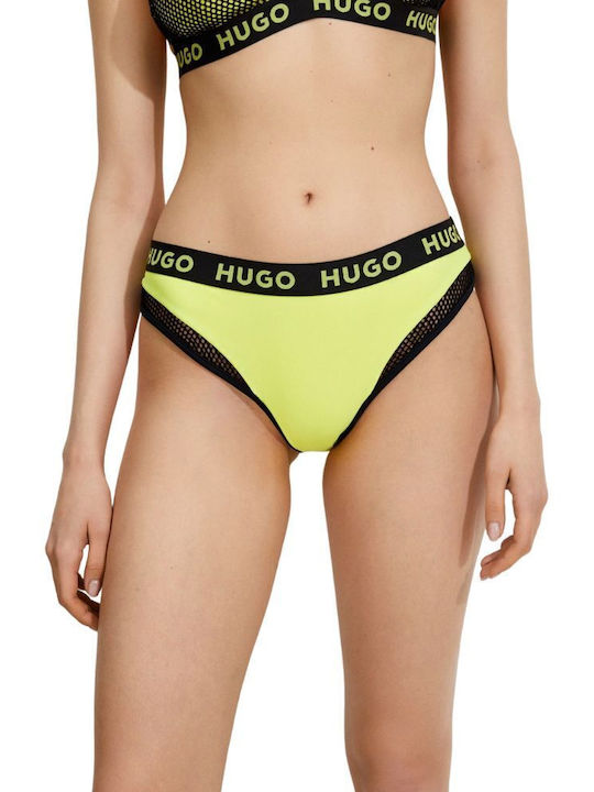 Bikini Slip High Waist Yellow