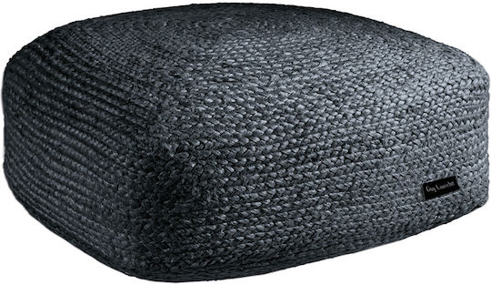 Пуф Болстър Водоустойчив Boho Антрацит 65x65x30см