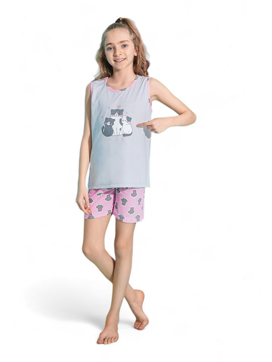 PijaMood Kids Pyjamas Summer grey