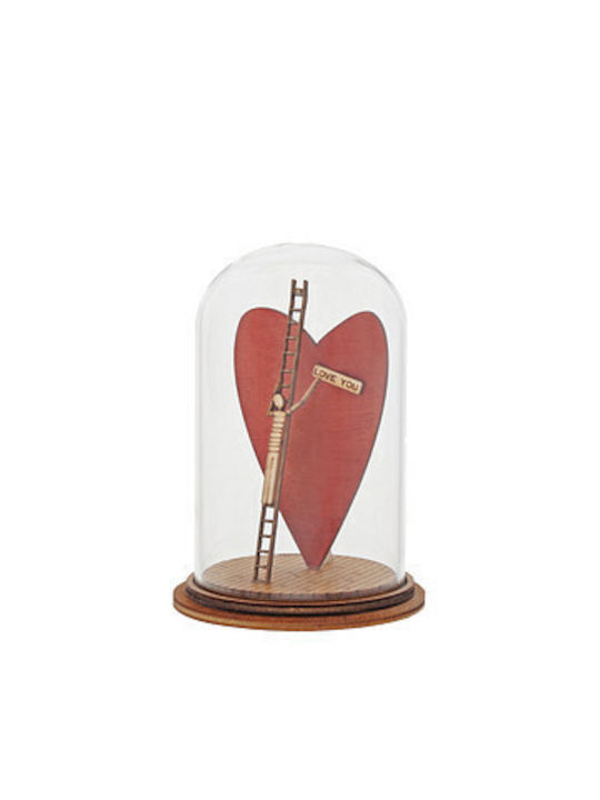 Enesco Διακοσμητική Φιγούρα από Γυαλί 8.5x5x8.5cm