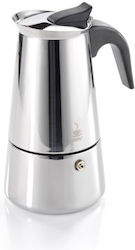 Gefu Μπρίκι Espresso 6cups Inox Μαύρο