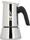 Bialetti Venus Espresso-Kanne 4 Cups Edelstahl Braun