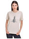 Bluza Damă Tricou Bej