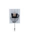 Uncle George Wooden Kitchen Hanger 10x19x19cm White