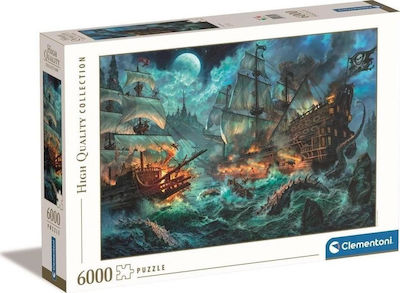 Clementoni Puzzle 36530 Pirate Battle 6000 Pieces