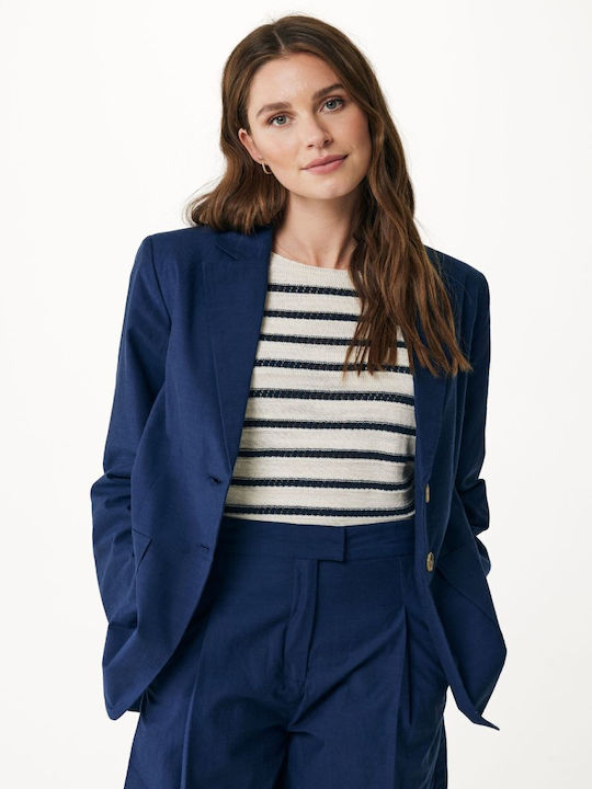 Mexx Blazer pentru femei Sacou Navyblue