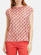 Betty Barclay Women's Blouse Short Sleeve Multicolor