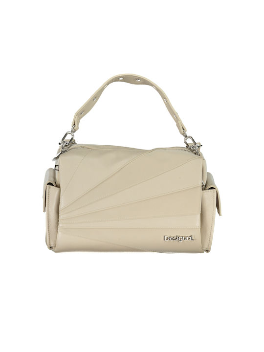 Desigual Damen Tasche Crossbody Beige