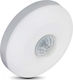 Maclean Energy Wired Infrared Motion Sensor 360° Detection Angle 6m Scope