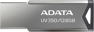 Adata Uv350 128GB USB 3.2 Stick Silver