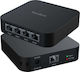 Yealink 1303114 Negestionat L2 PoE+ Switch cu 4 Porturi Gigabit (1Gbps) Ethernet