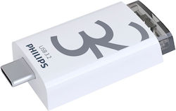 Philips 32GB USB 3.2 Stick cu conexiune USB-C