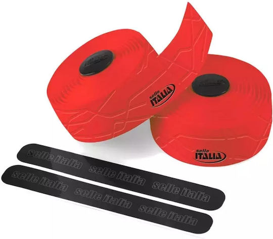 Selle Italia Italia Gran Fondo Тапи за кормило на велосипед Червен