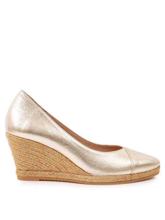 Gaimo Women's Platform Shoes Gold