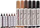 Seturi de Ceară pentru Îmbătrânire Multicolor Vopsele speciale pentru artizanat 12buc