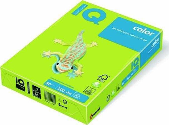 IQ Tech Χαρτί Εκτύπωσης A4 80gr/m² 500 φύλλα Πράσινο