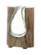 Leonardo Διακοσμητικό Βάζο Glas Gray 1Stück