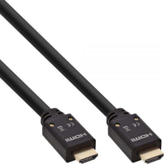 InLine HDMI-Kabel männlich - HDMI-Stecker männlich 10m Schwarz