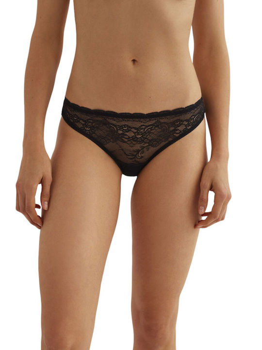 Promise Damen Brasilien mit Spitze Black