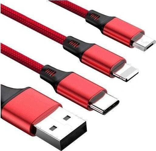 Konverter USB-A / USB-C / Blitzschlag / Micro-USB männlich zu USB-A / USB-C / Blitzschlag / Micro-USB weiblich 1Stück 27973