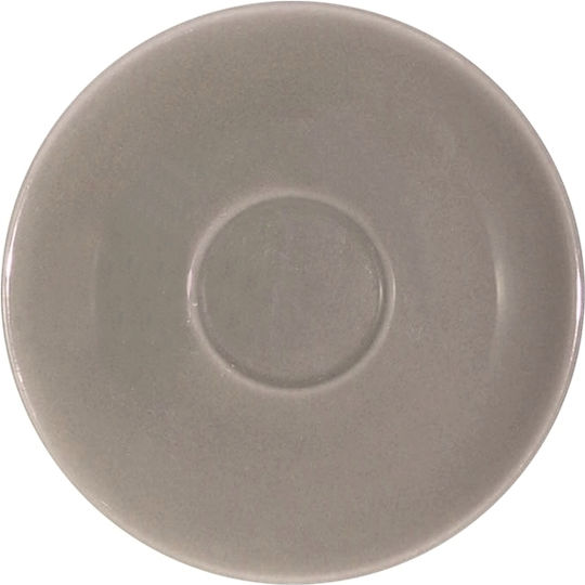 Lukanda Πιατάκι Φλιτζανιού Porzellan Gray (1Stück)