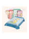 Adam Home Decke Babydecken Wickeltücher für Kinderzimmer Ster 637 Rosa Pink 80x110cm
