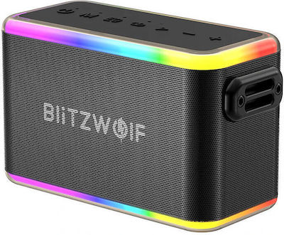 BlitzWolf Bluetooth-Lautsprecher 80W mit Batterielaufzeit bis zu 6 Stunden Schwarz