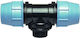 Unidelta 603531 T-förmiges Verbindungsrohr 32mm
