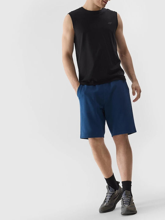 4F Men's Athletic Shorts Denim