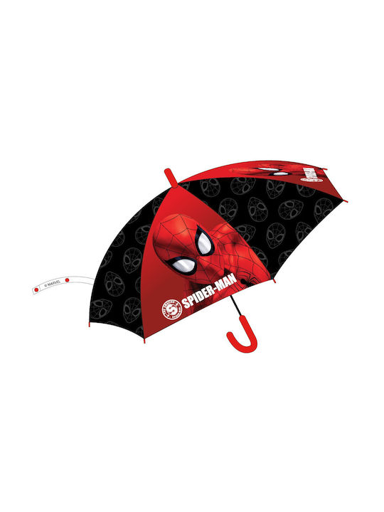 Disney Kinder Regenschirm Gebogener Handgriff Schwarz